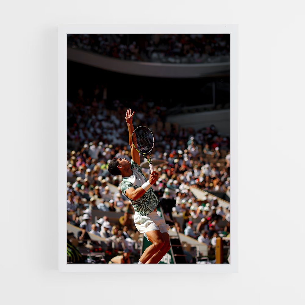 Poster Ace du Court – affiche Tennis (vue 3)